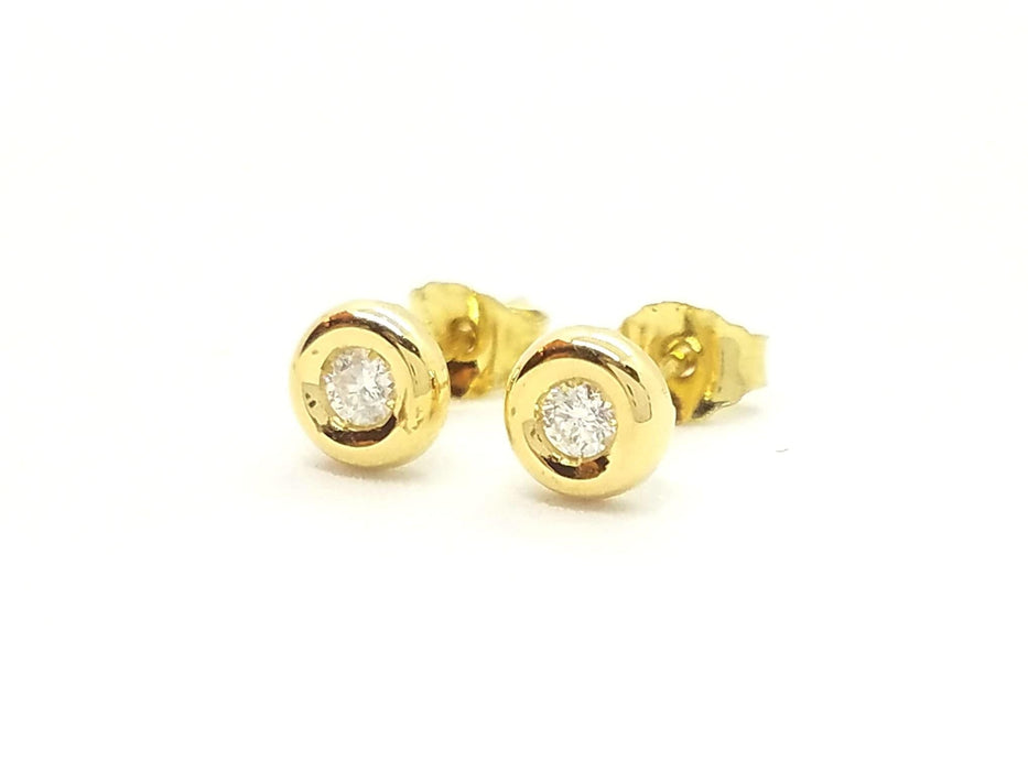 Boucles d'oreilles Boucles d'oreilles Or jaune Diamant 58 Facettes 579251RV