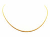 Necklace Palm chain necklace Yellow gold 58 Facettes 1720315CN
