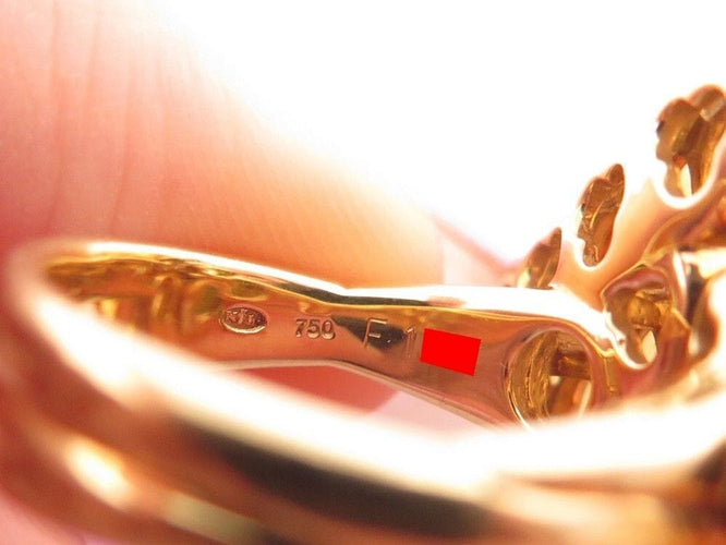 Bague 55 bague MAUBOUSSIN grappe de raisin t55 or jaune 18k diamant citrine peridot 58 Facettes 254217