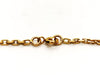 Necklace Cable link necklace Yellow gold 58 Facettes 1186454CN