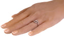 Bague 55 Bague de diamant 58 Facettes 13112-0043