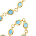 Collier Collier ras du cou émail bleu 58 Facettes 27724