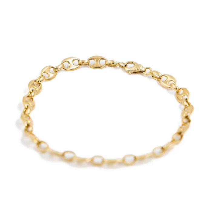 Bracelet Bracelet Grain de café Or jaune 58 Facettes 1641543CN