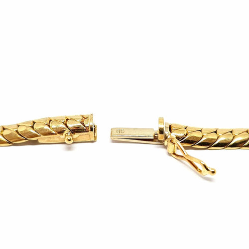 Collier Collier vintage diamants & or jaune 58 Facettes