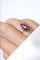 Bague Bague marquise or rose et grenats de Perpignan 58 Facettes