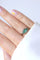 Bague Bague bandeau émeraudes et diamants 58 Facettes