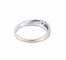 Bague BAGUE OR BLANC & DIAMANTS 58 Facettes BO/220060 NSS-STA