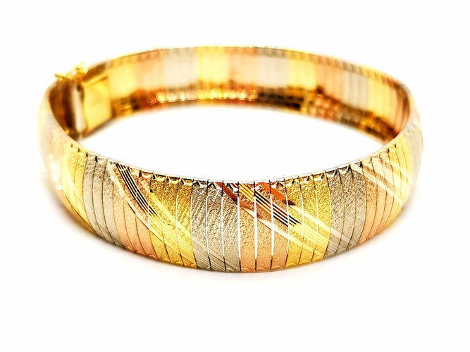 Bracelet Bracelet Manchette Or jaune 58 Facettes 1292442CN