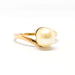 Bague 53 Bague Perle Or jaune 58 Facettes