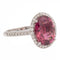 Bague 54 Bague Or blanc Tourmaline rose 58 Facettes 2543096CN