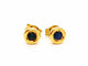 Boucles d'oreilles Boucles d'oreilles Or jaune Saphir 58 Facettes 06373CD