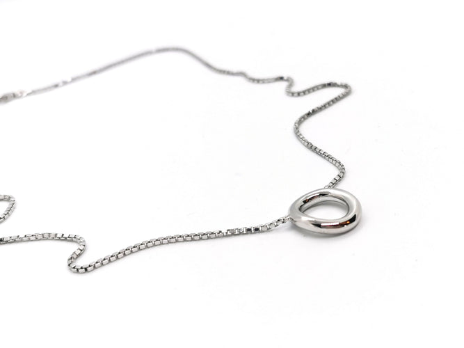 Collier Collier Or blanc 58 Facettes 1089413CN