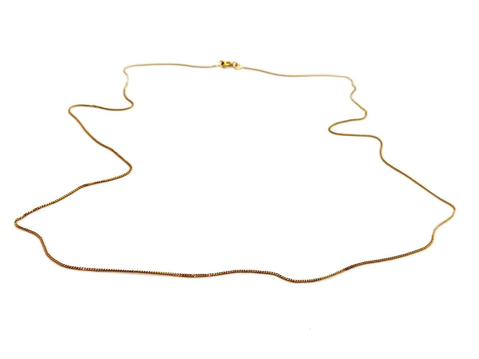 Collier Collier Maille gourmette Or jaune 58 Facettes 1145869CD