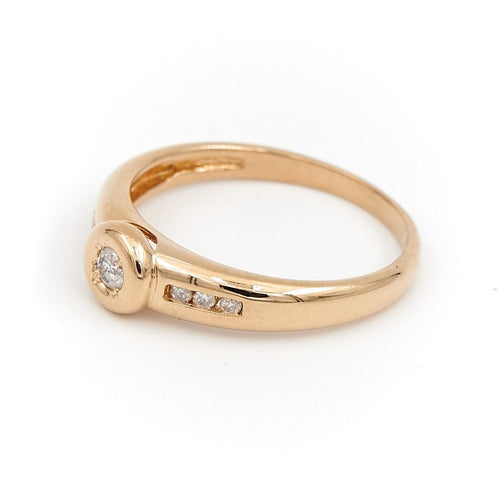 Bague 53 Bague Solitaire Or jaune Diamant 58 Facettes 1649076CN