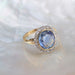 Bague 58 Bague ancienne saphir et diamants 58 Facettes 22-454