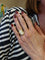 Bague 55 Bague moderne camée 58 Facettes 063041