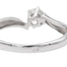 Ring 56 Solitaire Ring White Gold Diamond 58 Facettes 578416CD