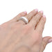 Ring 50 Chaumet ring, “Valse”, white gold, diamonds. 58 Facettes 33285