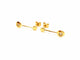 Boucles d'oreilles Boucles d'oreilles Pendants Or jaune Diamant 58 Facettes 760707CN
