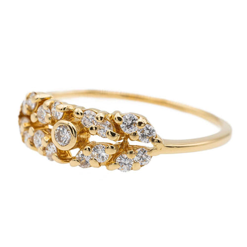 Bague 52.5 Bague Or jaune Diamant 58 Facettes 2642749CN