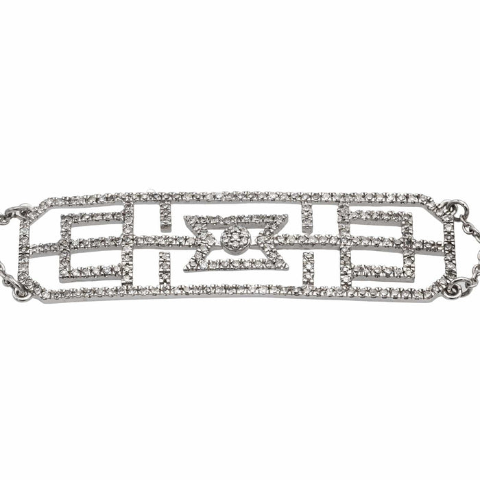 Bracelet Bracelet Or blanc Diamant 58 Facettes 2618044CN