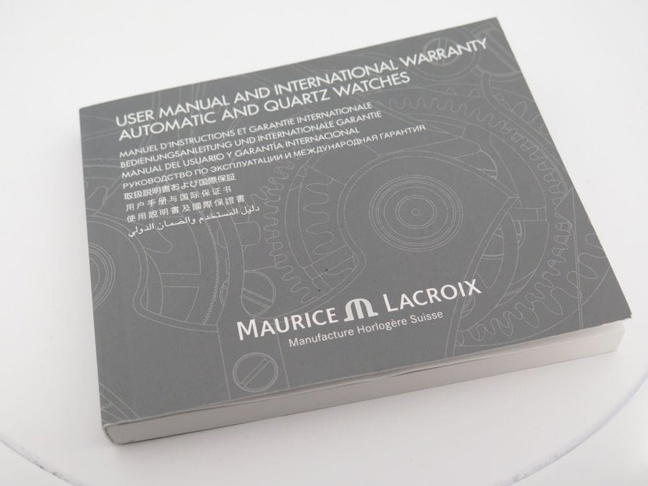 Montre montre MAURICE LACROIX les classiques lc6098-ss01-131-2 40 mm automatique 58 Facettes 254258