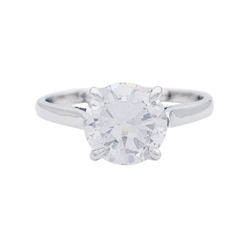 Bague 54 Bague solitaire diamant. 58 Facettes 32709