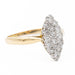 Ring 50 Marquise Ring Yellow Gold Diamond 58 Facettes 2172921CN