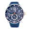 Montre Montre Cartier Calibre en or et acier sur bracelet caoutchouc. 58 Facettes 32552