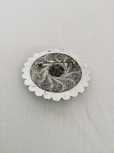 Broche Broche orientaliste Argent 58 Facettes