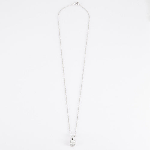 Pendentif Pendentif en or gris, diamant 58 Facettes