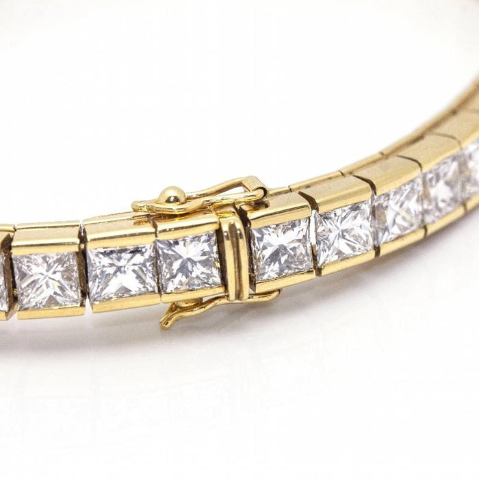 Bracelet Bracelet Diamant PRINCESSE 58 Facettes D360620LF