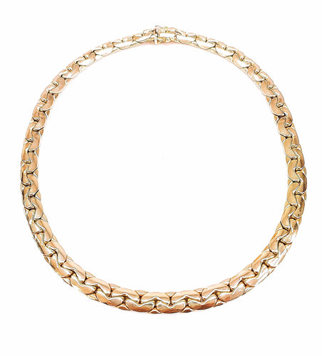 Collier COLLIER MAILLE HARICOT OR JAUNE 58 Facettes Col.Haric-848/1