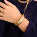 Bracelet Bracelet in yellow and white gold 58 Facettes