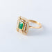 Ring 52 Emerald diamond ring 58 Facettes