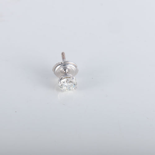 Boucles d'oreilles Clous d'oreilles Diamants 1.18ct 58 Facettes 8411