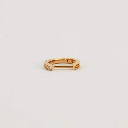 Boucles d'oreilles Boucles d'oreilles or jaune et diamants 58 Facettes