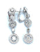 Boucheron earrings. Ava Round collection. White gold and diamond earrings. 58 Facettes
