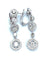 Boucles d'oreilles Boucheron. Collection Ava Round. Boucles d’oreilles or blanc et diamants. 58 Facettes