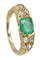 Bague BAGUE ÉMERAUDE ET DIAMANTS NAPOLÉON III 58 Facettes 051841