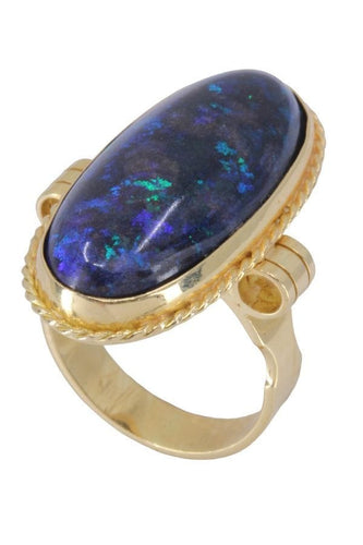 Bague 53 BAGUE OPALE MODERNE 58 Facettes 070991