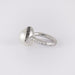47 CHANEL Ring - Black and White Diamond Pearl Ring 58 Facettes