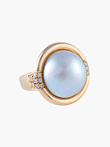 Bague 50 Bague Perle Mabé 58 Facettes