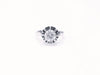 Ring 51.5 Diamond solitaire ring 1.25 carat white gold 58 Facettes SOLO-1.25
