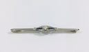 Brooch Art Deco Brooch White Gold Diamonds Sapphires 58 Facettes