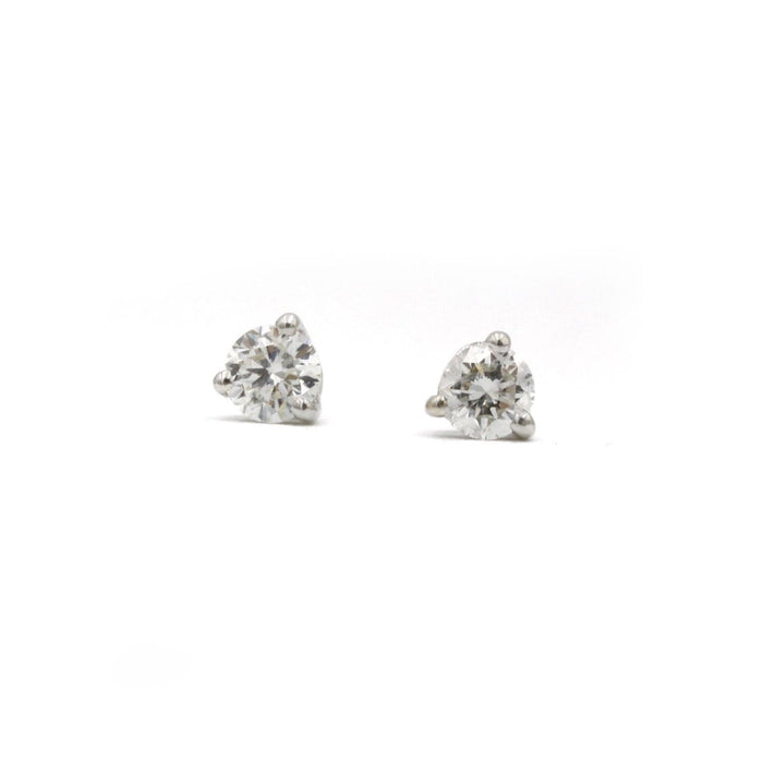 Boucles d'oreilles Puces d'oreilles - Or & Diamants 58 Facettes 220339R