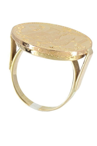 Bague BAGUE PIÈCE 20 FRANCS GÉNIE 58 Facettes 038891