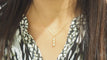 Collier Collier Pendentif Or Jaune Et Diamants 58 Facettes radex