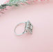Ring Vintage Square Diamond Ring 58 Facettes AA 1608