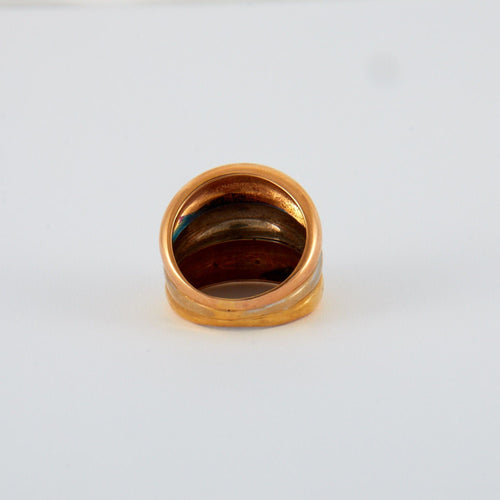Bague 54 Bague Large 3 ors 58 Facettes